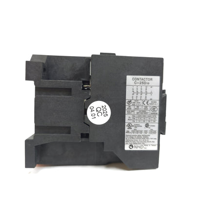 NHD C-25D1017 magnetic contactor for 10HP motor, 240V coil, normally open