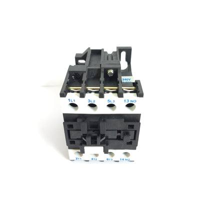 NHD C-25D1017 magnetic contactor for 10HP motor, 240V coil, normally open