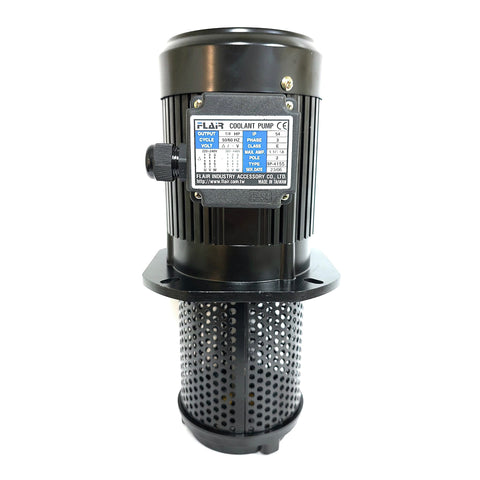 1/4 HP Filtered Coolant Pump, 220V/440V, 3PH, 155mm, FLAIR SP-4155-220V