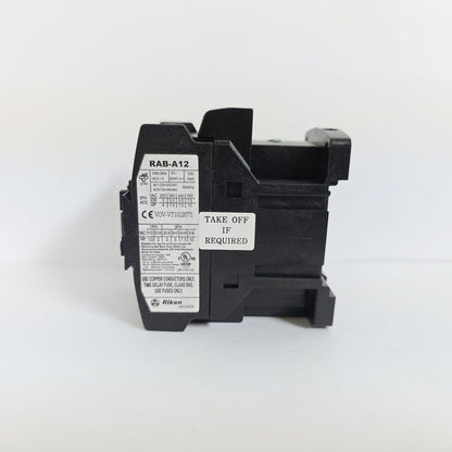 RIKEN Magnetic Contactor, RAB-A12 C1, Normally Open, Coil Voltage: 24V