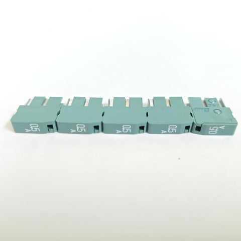 Fanuc A60L-0001-0046#0.5 FUSE 0.5AMP (DAITO),GREEN with ALARM INDICATOR (5pcs)