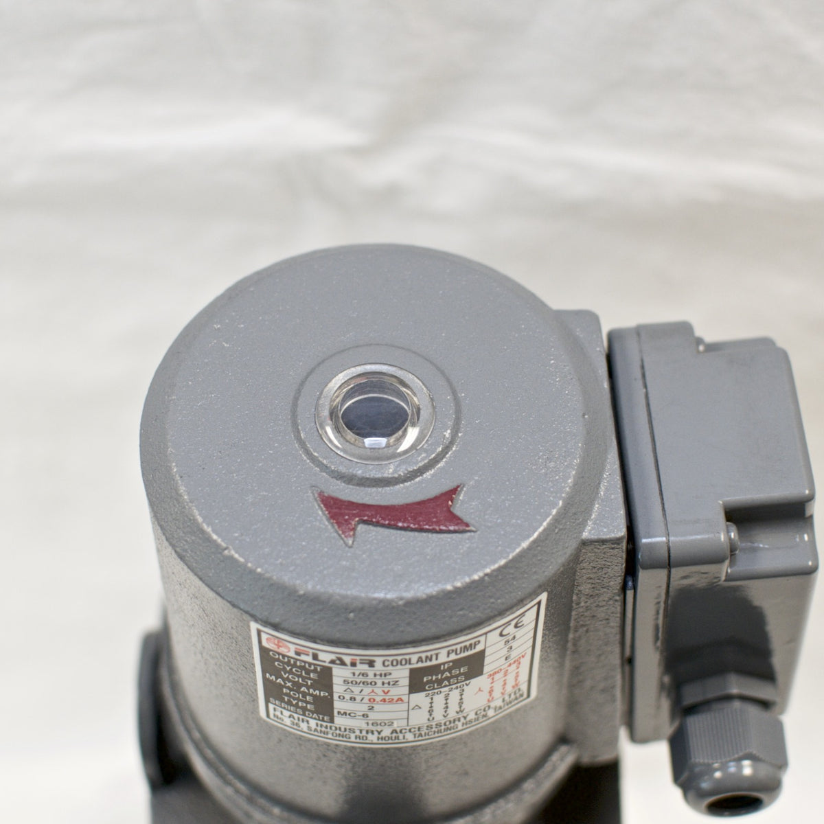 1/6 HP Machinery Coolant Pump, 220V/440V, 3PH, Shaft 6" (150mm),MC-6150-3