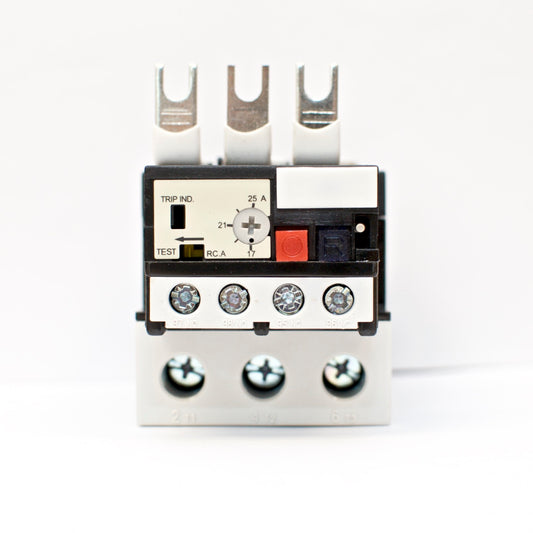 TECO RHU-80/25K4 thermal overload relay, Current range: 17 ~ 25A