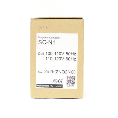 FUJI Magnetic Contactor SC-N1 3A2a2b Coil: 110V~120V