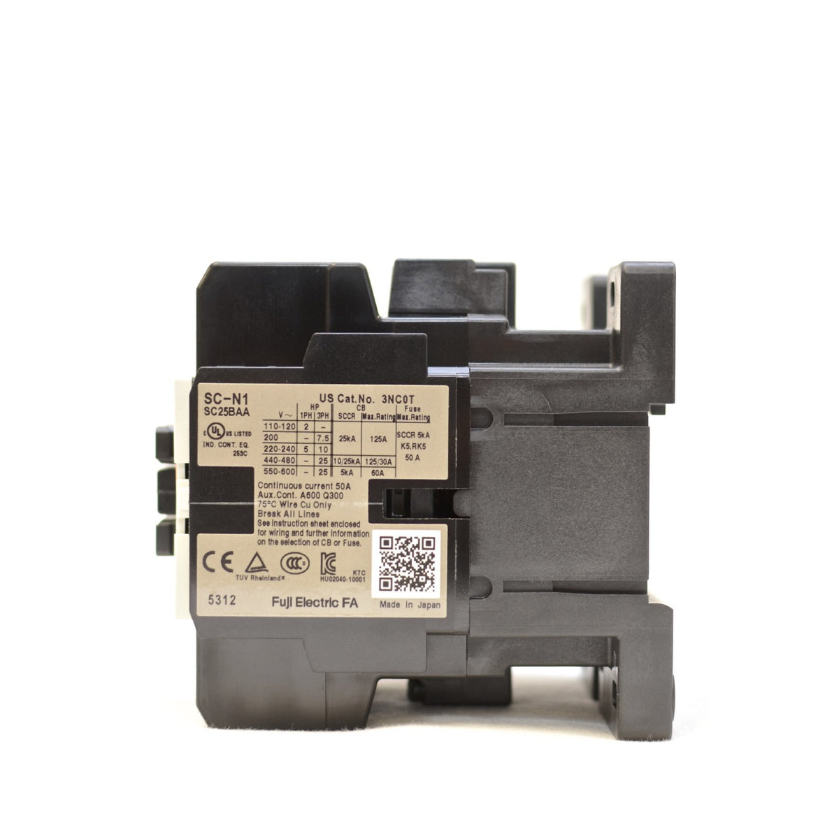 FUJI Magnetic Contactor SC-N1 3A2a2b Coil: 110V~120V