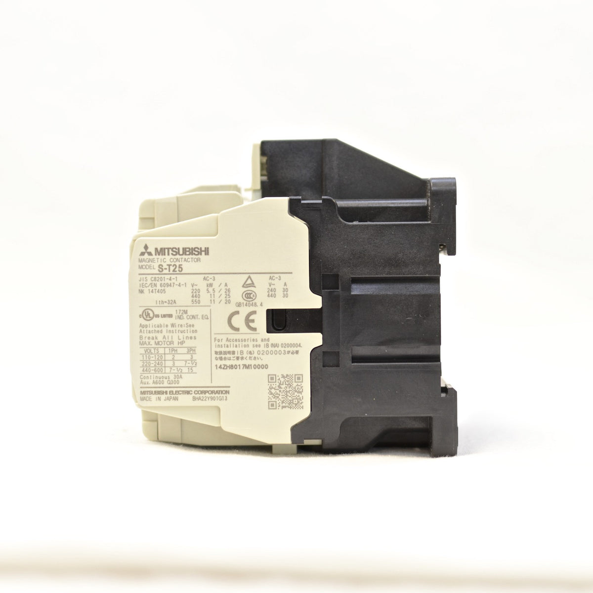 MITSUBISHI Magnetic Contactor S-T25 3A2a2b Coil Voltage: 200V~240V