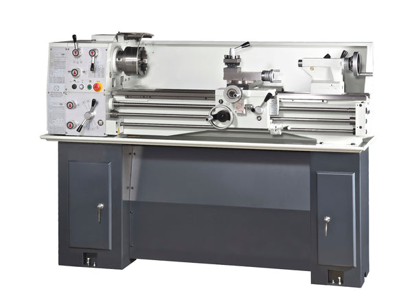 EISEN 1324GHE Precision Bench Lathe with DRO & Stand, 1.5HP single-phase 220V