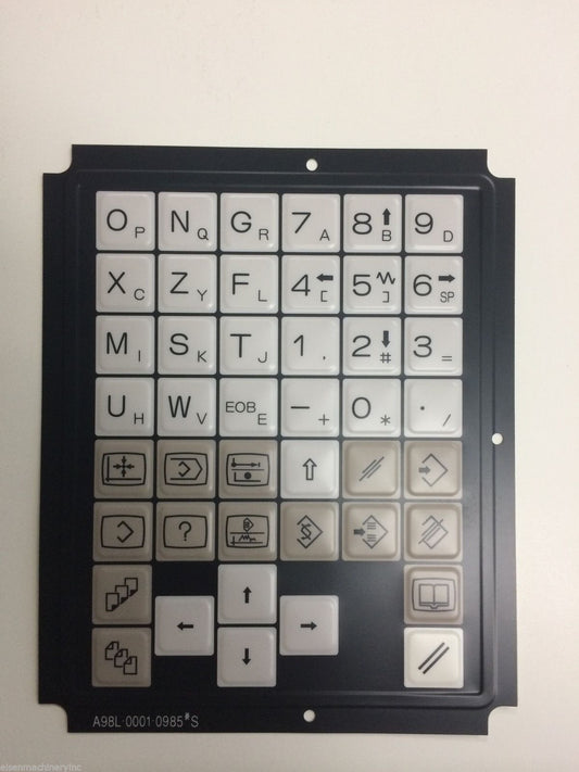 FANUC membrane keysheet keypad A98L-0001-0985#S