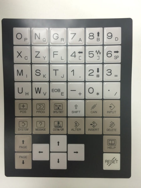 Fanuc A98L-0001-0524#A Membrane Keysheet Fanuc A98L-0001-0524#A Membrane Keysheet