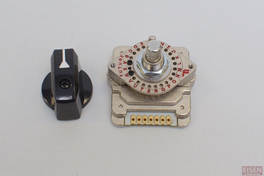 Rotary Select Switch NDS02J  cross ref: Tosoku DPN02 020J16R 15-deg step