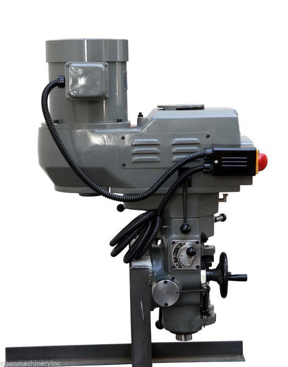 Eisen S-2AH-1PHASE milling machine head, R8 taper, 2 HP, 220V, 1-phase