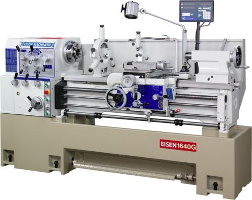 EISEN 1640G 16"x40" precision engine lathe with DRO + 5C Collet (Made in Taiwan)
