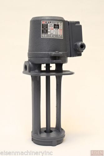 1/8 HP Machinery Coolant Pump, 220V/440V, 3PH, Shaft 7" (180mm), MC-8180-3