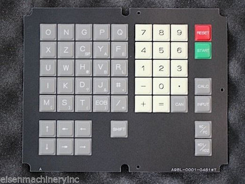 FANUC A98L-0001-0481#T membrane keysheet keypad