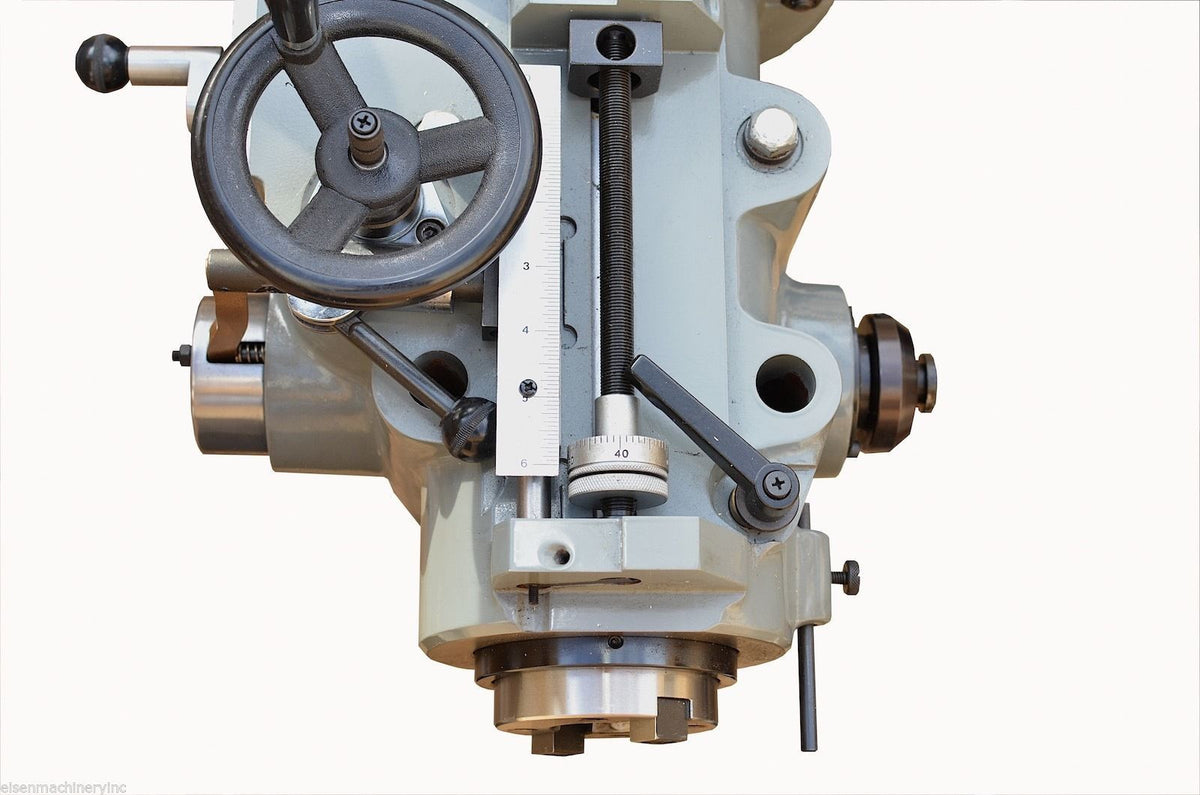 Eisen S-4AH milling machine head, NT40 spindle taper, 5 HP, 220V, 3-phase