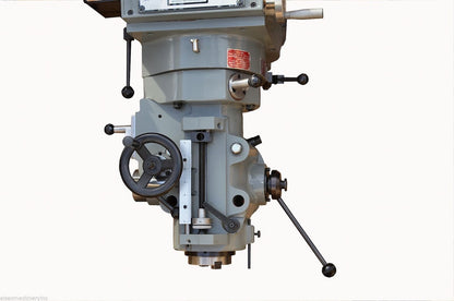 Eisen S-4AH milling machine head, NT40 spindle taper, 5 HP, 220V, 3-phase