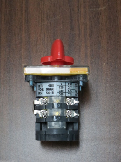 Milling Machine Part - Forward Reverse Switch for 3 phase motor