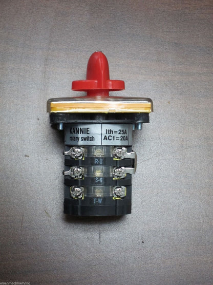 Milling Machine Part - Forward Reverse Switch for 3 phase motor
