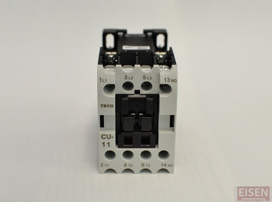 TECO CU-11 Magnetic Contactor, 24V coil, 3A1a, Normally Open, (TAIAN CN-11)