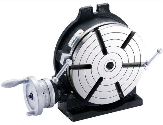 VERTEX HV-10 10" Horizontal / Vertical Rotary Table with Face Plate (6 Slots)