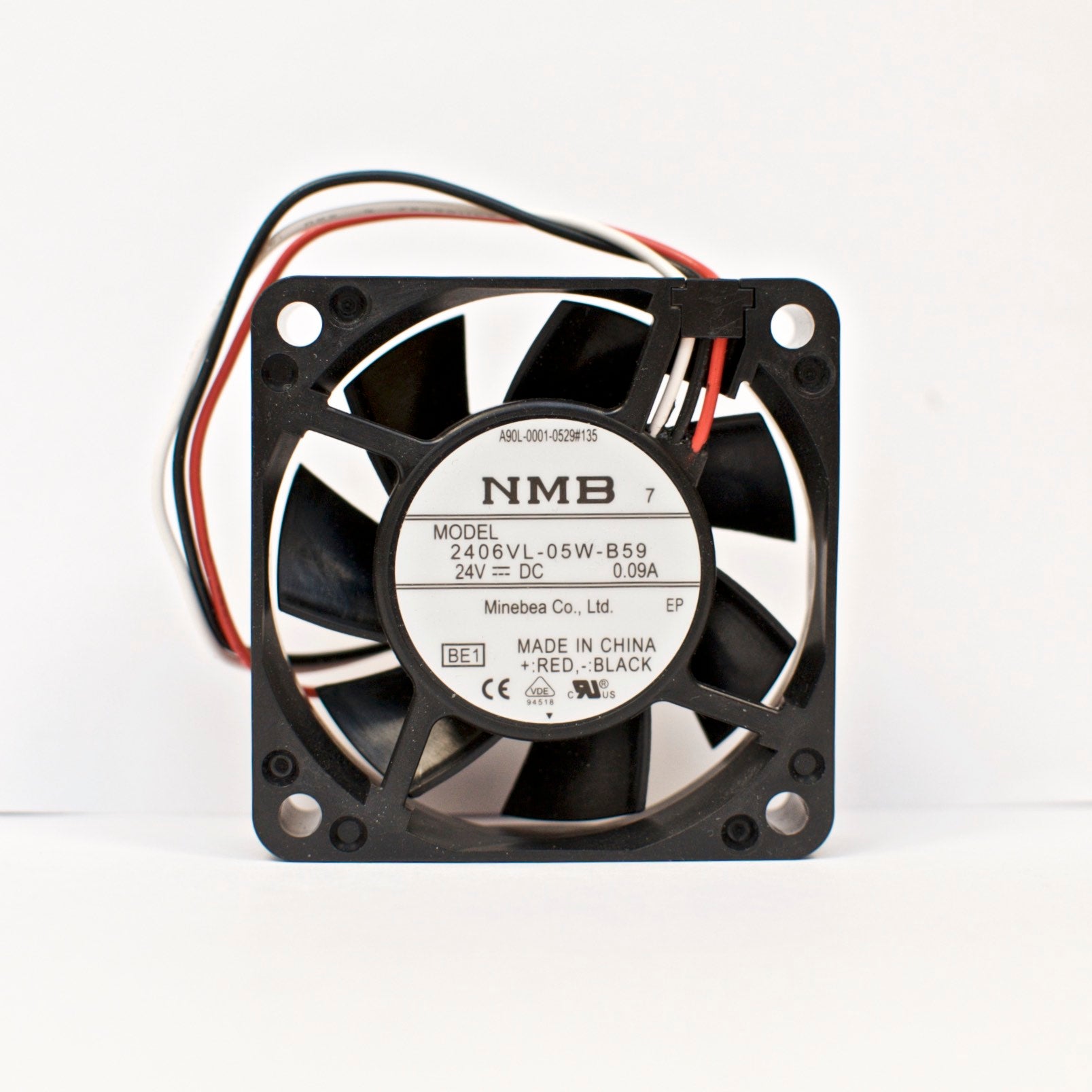 FANUC Fan Motor A90L-0001-0529#135 (NMB 7 2406VL-05W-B59
