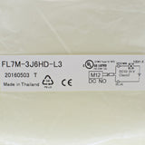 Azbil FL7M-3J6HD-L3 Proximity Sensor, DC 2-wire, M12,NO 3M cable (Yamatake)