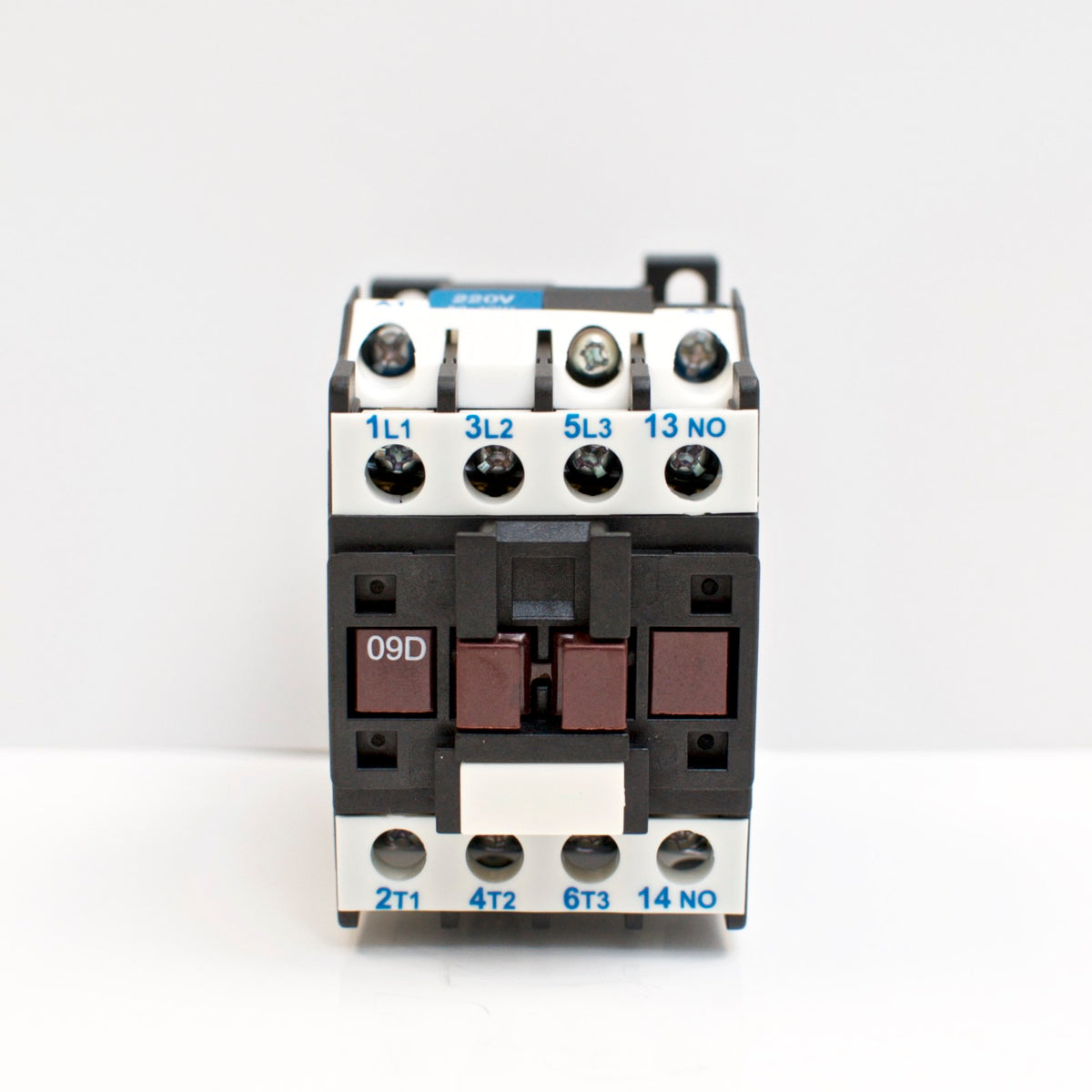 NHD C-09D10G7 magnetic contactor for 3HP motor, 220V coil, normally open