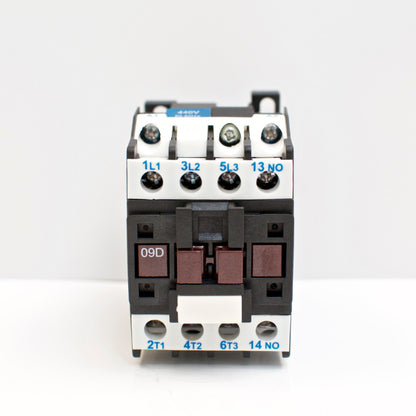 NHD C-09D10M7 magnetic contactor for 3HP motor, 440V coil, normally open