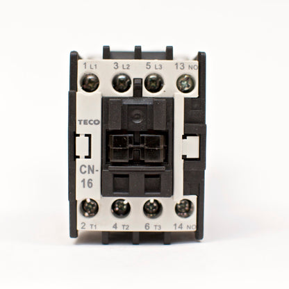 TECO CN-16 Magnetic Contactor, 32A, 3 Phase, 24V Coil 3A1a, N/O