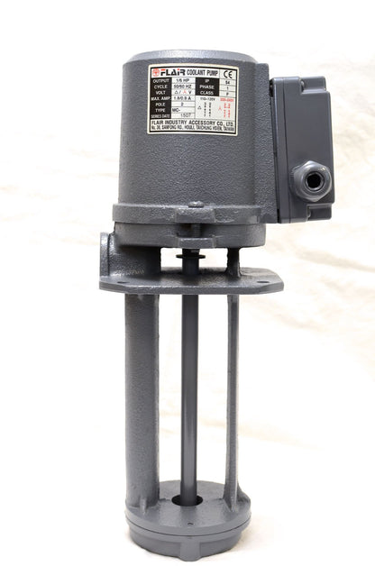 1/6 HP Machinery Coolant Pump,110V/220V, 1PH, Shaft 7" (180mm),MC-6180-1