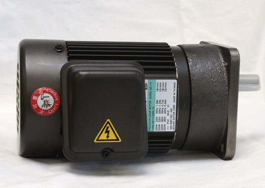 SESAME 200W Precision Gear Motor GE11V200S-75, 220V, Chip Auger Motor, 24 RPM