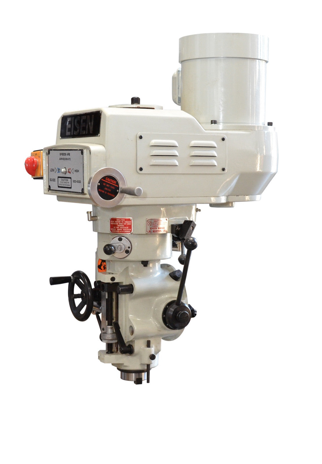Eisen S-2AH-NT30 milling machine head, NT30 taper, 3 HP, 220/440V, 3-phase