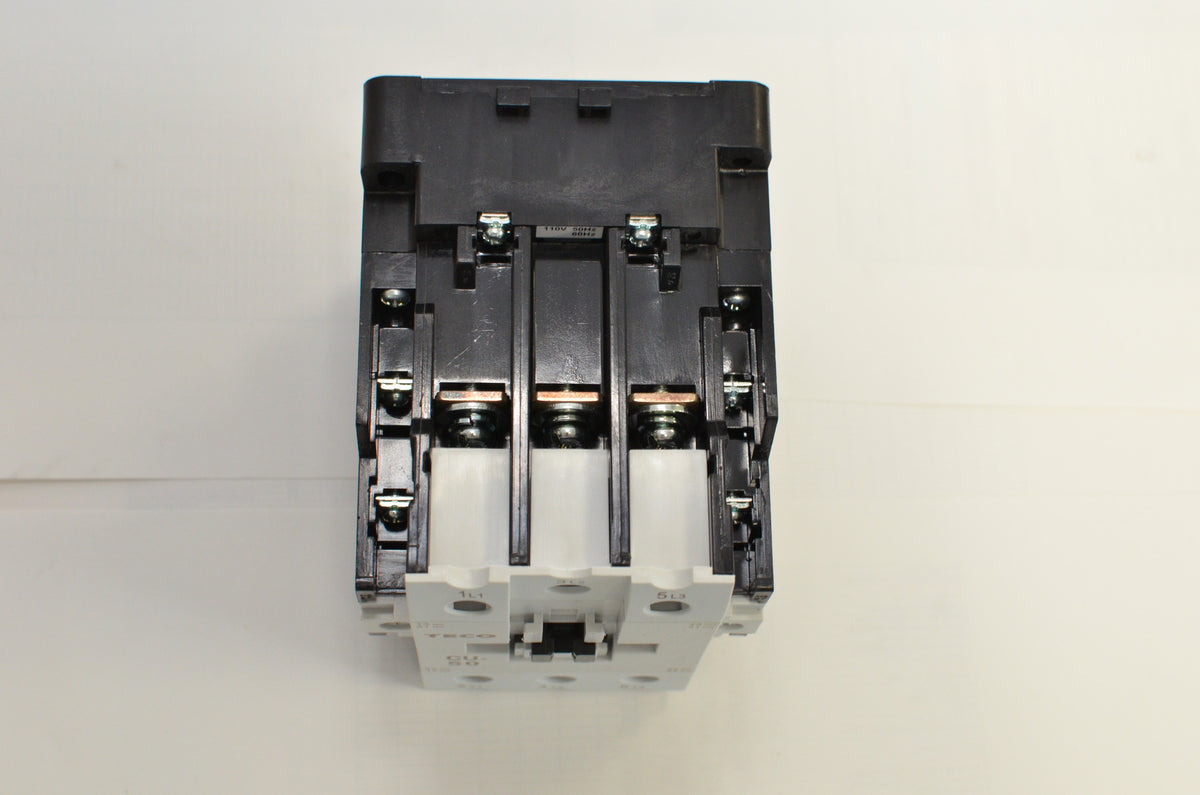 TECO CU-50 Magnetic Contactor, 72 Amp, 3 Phase, 110V Coil, 3A2a2b  (TAIAN CN-50)
