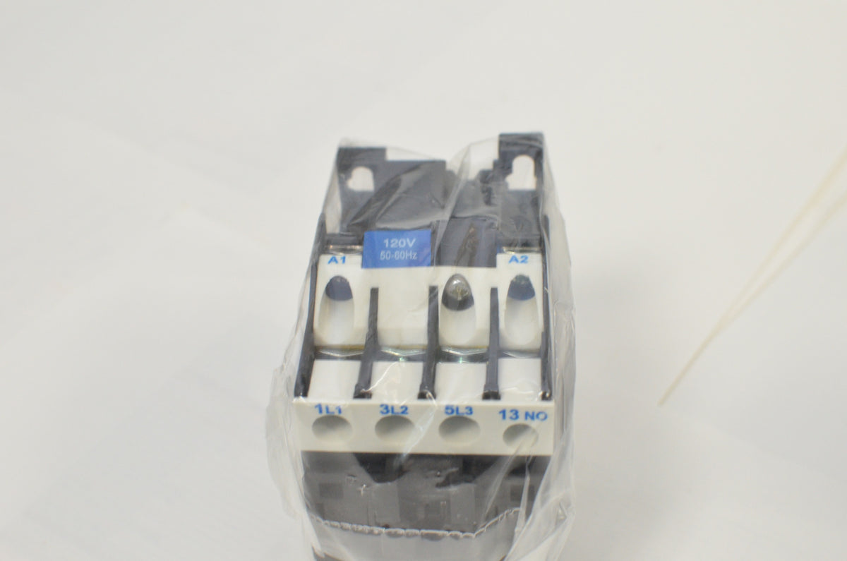 NHD C-18D10E7 magnetic contactor for 7.5HP motor, 120V coil, normally open