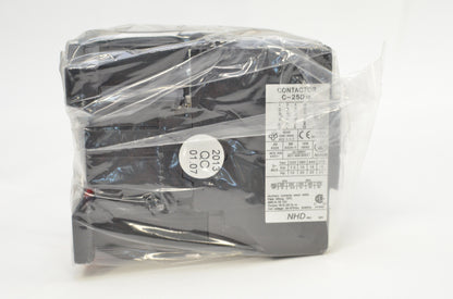 NHD C-25D10E7 magnetic contactor for 10HP motor, 120V coil, normally open