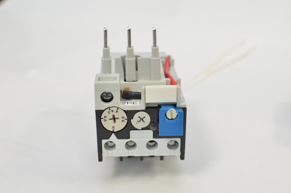 NHD thermal overload relay NTH-5 2PE,  3.8 ~ 5 amp