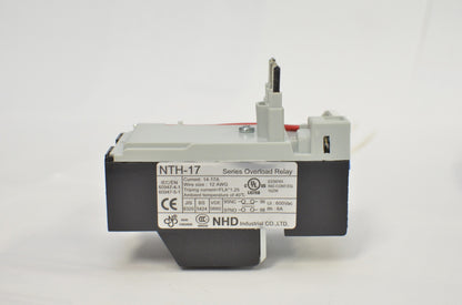NHD thermal overload relay NTH-17 2PE,  14 ~ 17 amp