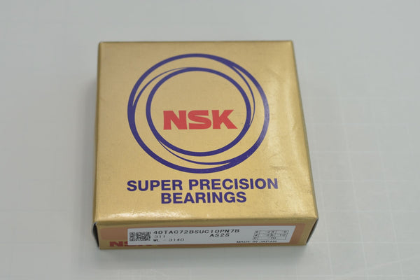NSK 40TAC72BSUC10PN7B CNC Ballscrew Support Bearing 40x72x15 P4 40TAC72B