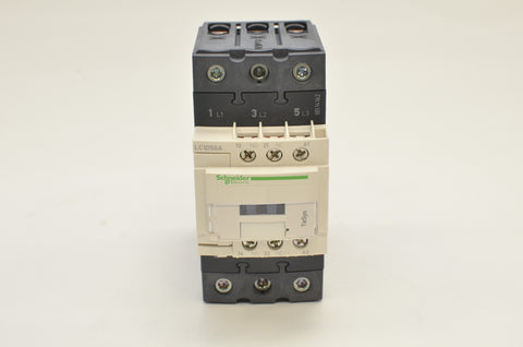 LC1D50AM7 Schneider Electric, Schneider Electric LC1D Series Contactor, 220  V ac Coil, 3-Pole, 50 A, 22 kW, 3NO, 690 V ac, 665-8059