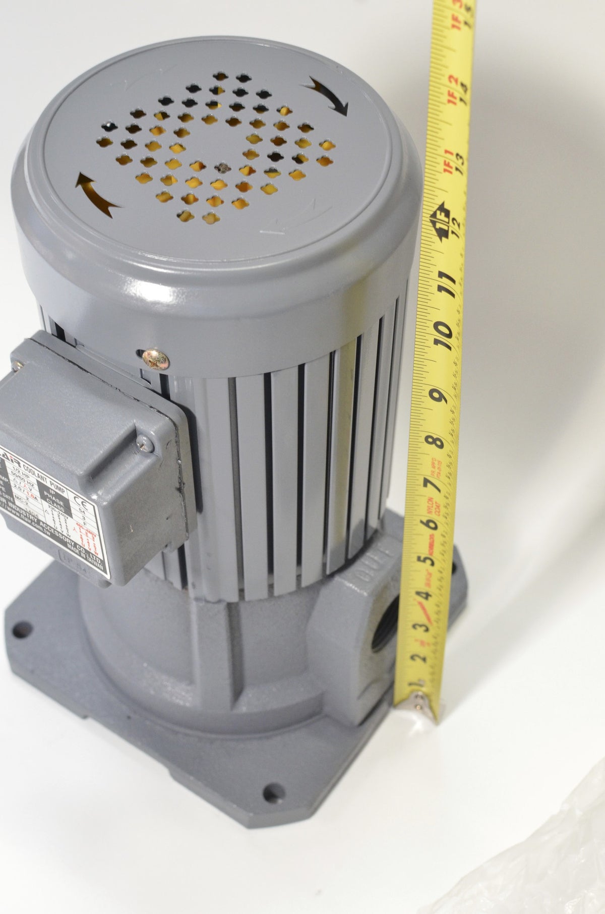 1/2 HP Suction-Type Coolant Pump, 220V/440V, 3PH, NPT 1" Outlet,MC-2000-3 FLAIR