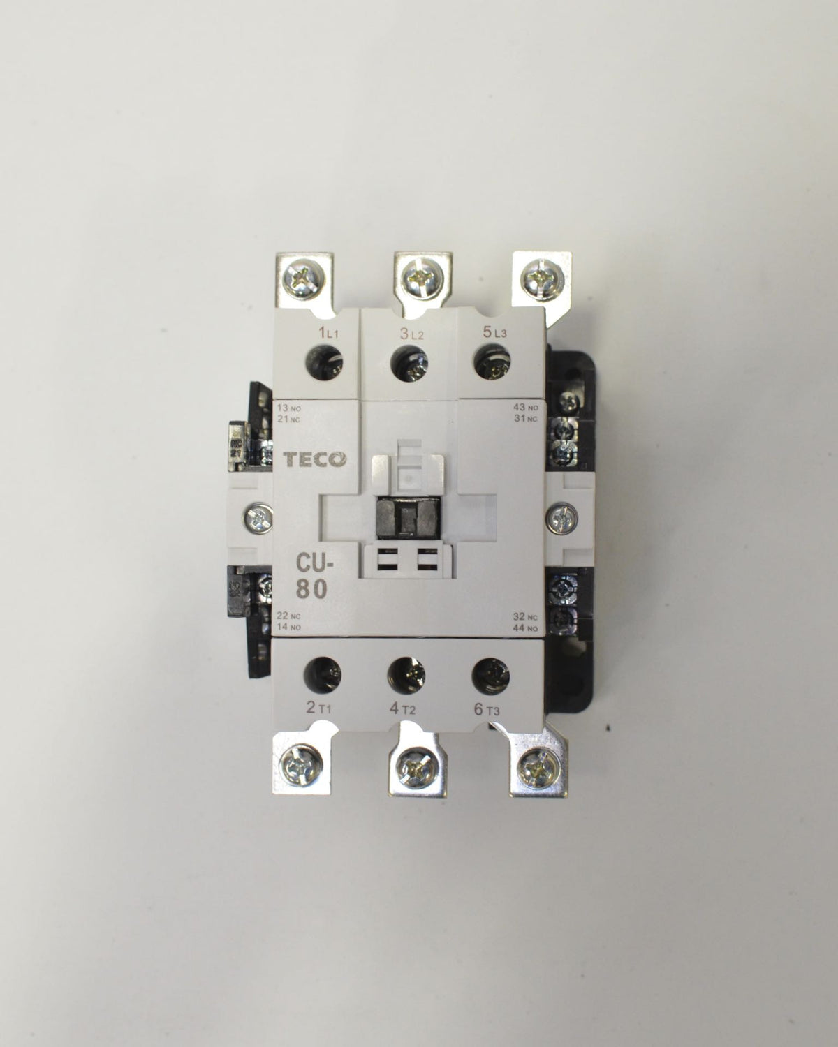 TECO CU-80 Magnetic Contactor, 104 Amp, 3 Phase, 110V Coil, 3A2a2b