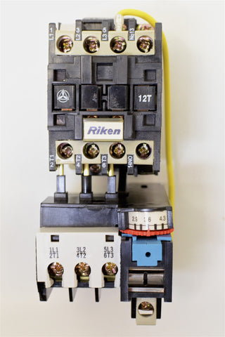 RIKEN motor starter RAB-12T10B S1 220V coil (includes RAB-12T10 & BTH-18T2H4.3)