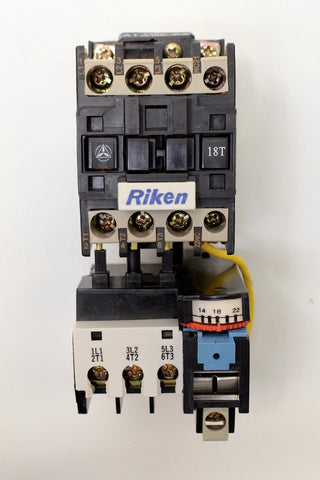 RIKEN motor starter RAB-18T01B S1 220V coil (includes RAB-18T01 & BTH-18T2H22)