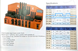VERTEX CK-104B 52pc Steel Clamping Kit for 5/8" T-slot Milling Machine, Taiwan