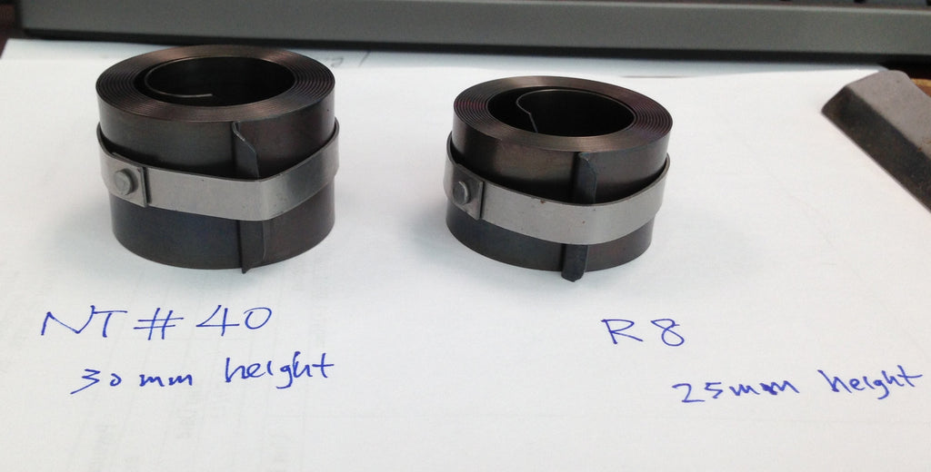 Milling Machine Spindle Quill Return Clock Spring NT40 – Eisen ...