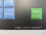 FANUC membrane keysheet keypad A98L-0001-0568#T
