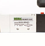 NEUMA Solenoid Valve NVA-6542, 3 position open center, Double coil, 110V, G 1/4"