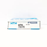 NTN 7207B Single Angular Contact Ball Bearing 35x72x17, Open Type