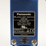 Panasonic VL Mini limit switch AZ8108, Adjustable Roller arm, 5A 250V