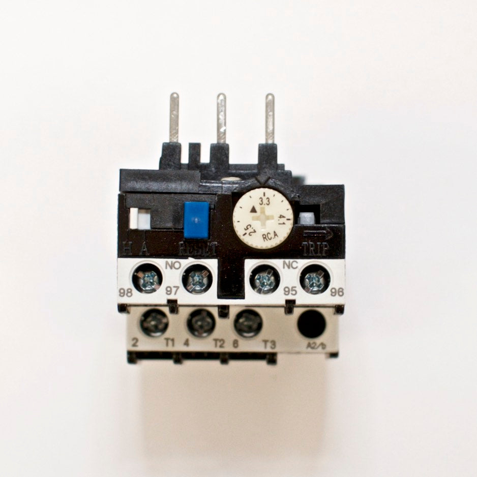 Shihlin TH-P12E 3.3A thermal overload relay, Amp range: 2.5 ~ 4.1A TH-P12ES